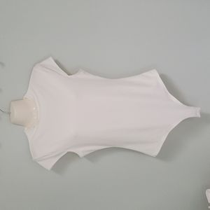 LuLus basic cream bodysuit - Sz Medium